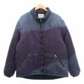 【美品】 NOMA t.d / ノーマティーディ | HAND DYED PUFFER JACKET / ハンド ダイ パファー ジャケット / 総裏地 | 3 | パープル/ネイビー系 | メンズ