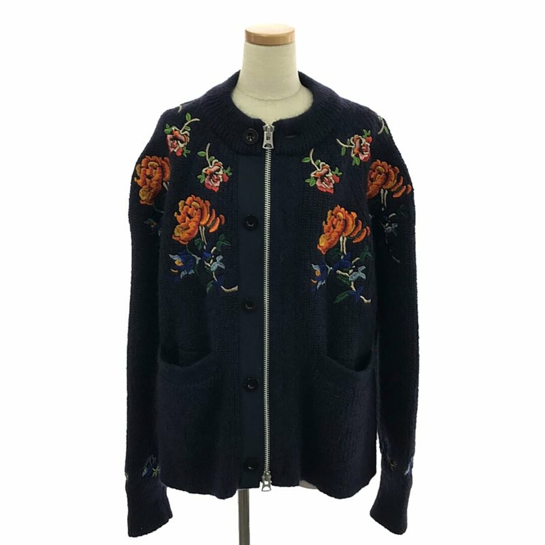 sacai - 【美品】 sacai / サカイ | 2022AW | Flower Embroidery sacai - 【美品】 sacai / サカイ | 2022AW | Flower Embroidery