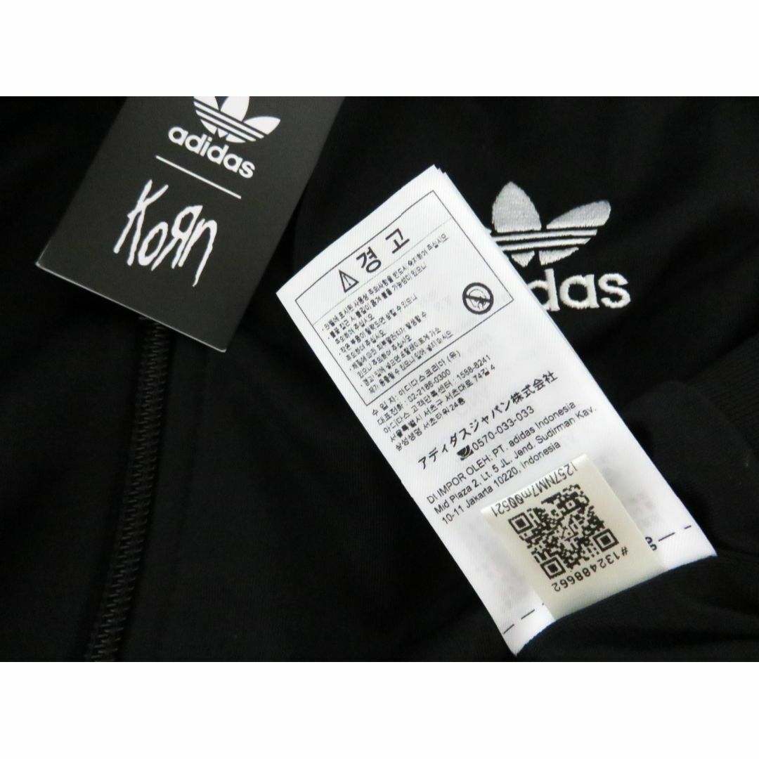 adidas Originals - 新品 adidas × KORN Truck Top S ブラック adidas Originals - 新品 adidas × KORN Truck Top S ブラック