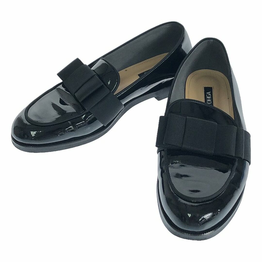 美品】 OHGA / オーガ | RIBON LOAFER エナメル リボン 美品】 OHGA / オーガ | RIBON LOAFER エナメル リボン