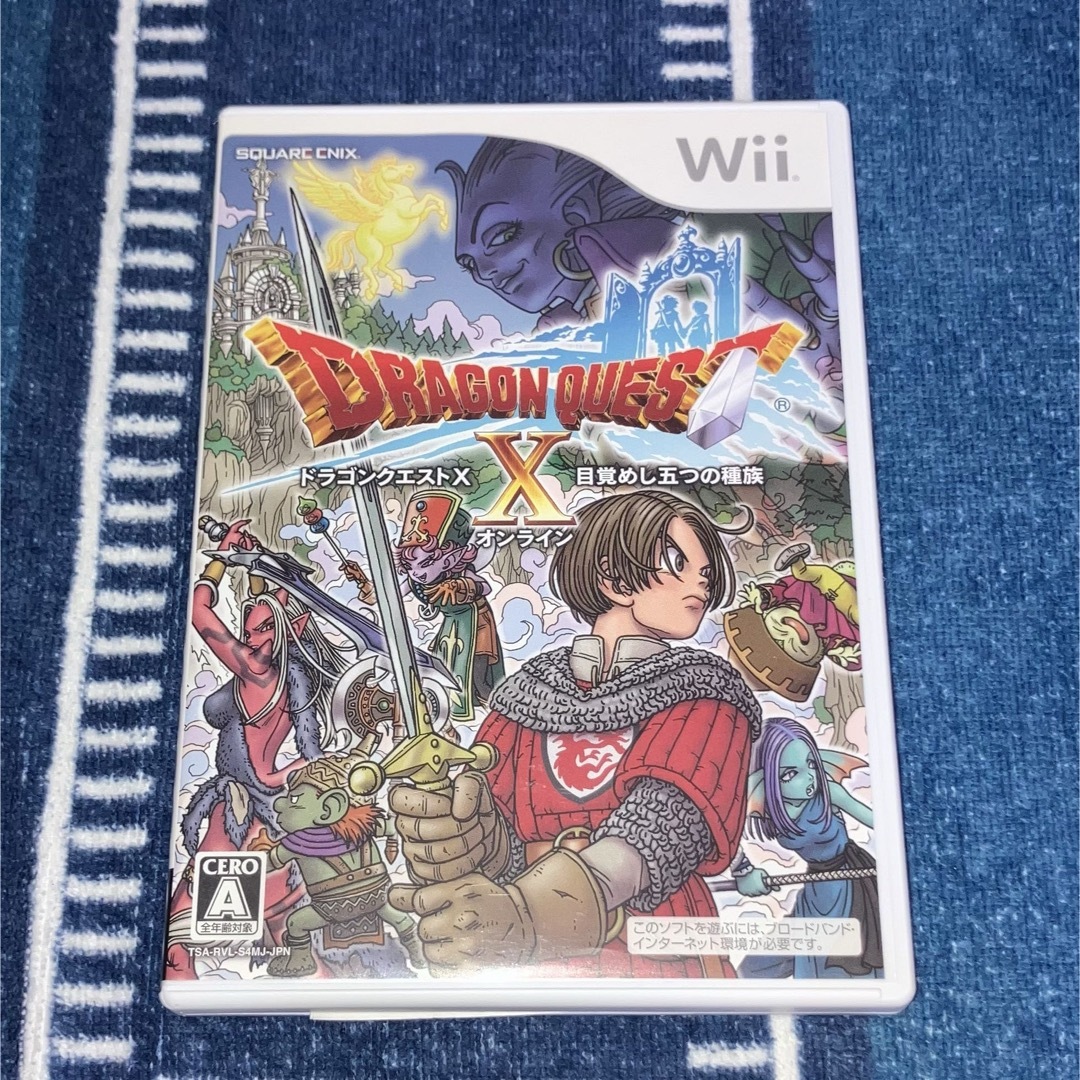 Wii(ウィー)のWii ドラゴンクエストX 目覚めし五つの種族 美品② エンタメ/ホビーのゲームソフト/ゲーム機本体(家庭用ゲームソフト)の商品写真