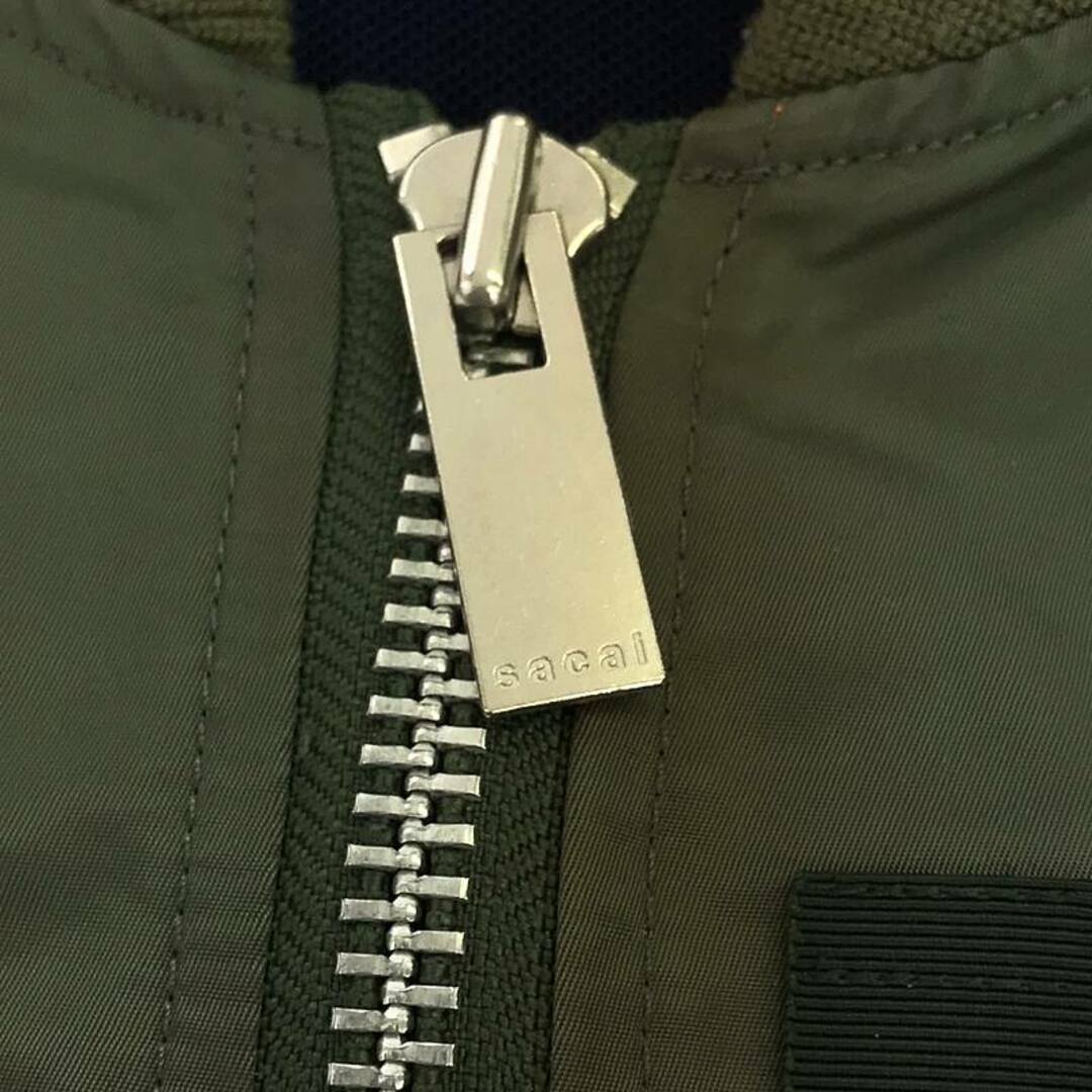 sacai - sacai / サカイ | 異素材 MA-1 ニット ドッキング sacai - sacai / サカイ | 異素材 MA-1 ニット ドッキング