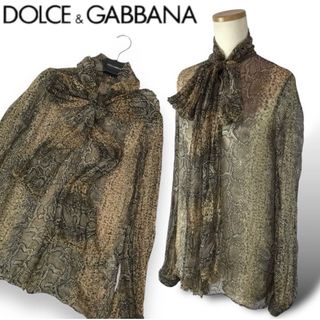 DOLCE&GABBANA(シルク ・ シャツ/ブラウス(長袖/七分))の DOLCE&GABBANA(シルク ・ シャツ/ブラウス(長袖/七分))の