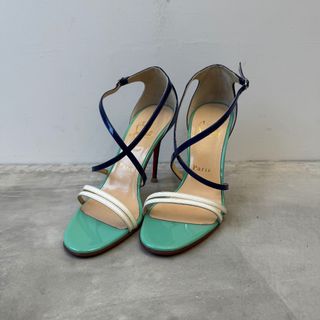 Christian Louboutin(ハイヒール/パンプス ・ ブルー・ネイビー Christian Louboutin(ハイヒール/パンプス ・ ブルー・ネイビー
