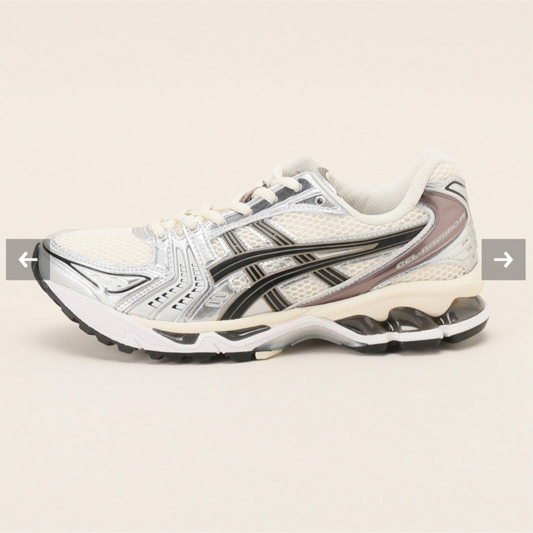希少 asics GEL-KAYANO 14 Cream/Black 24cm 希少 asics GEL-KAYANO 14 Cream/Black 24cm