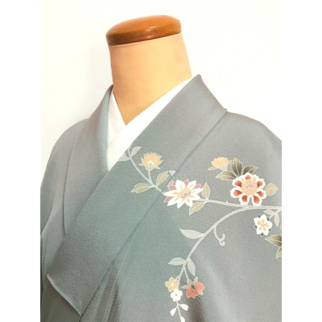 長襦袢 糸巻き 暈し模様 薄桜色 半衿付 J-252 着物 長襦袢 糸巻き 暈し模様 薄桜色 半衿付 J-252 着物