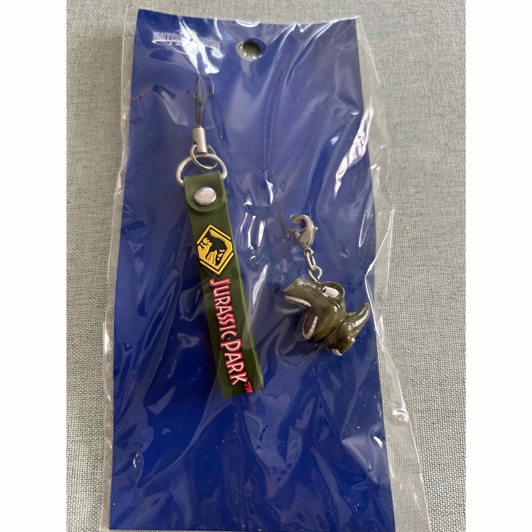 USJ(ユニバーサルスタジオジャパン)のUSJ ジュラシックパーク ストラップ スマホ/家電/カメラのスマホアクセサリー(ストラップ/イヤホンジャック)の商品写真