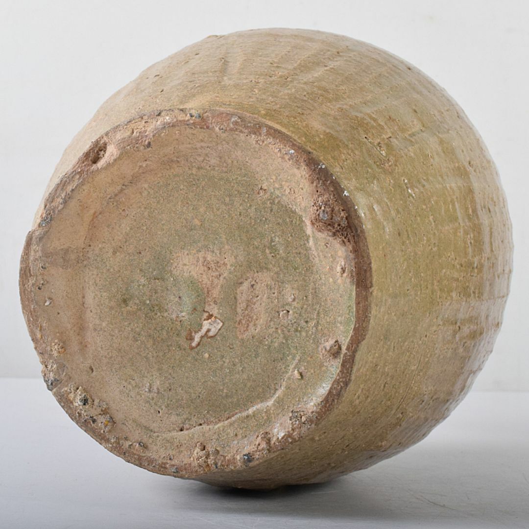 中国 越州窯青磁 碗口瓶 金継ぎ直し 時代箱付 M R7948B 中国 越州窯青磁 碗口瓶 金継ぎ直し 時代箱付 M R7948B