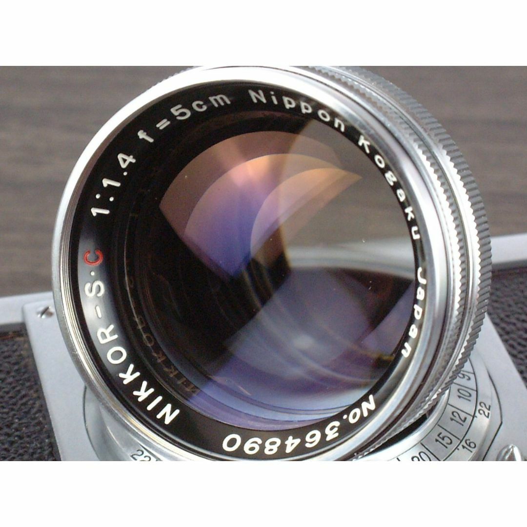 Nikon - Nikon S2 + 5cm F1.4 元箱/オリジナル取説他付 の通販 Nikon - Nikon S2 + 5cm F1.4 元箱/オリジナル取説他付 の通販