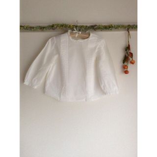 ダブルクローゼット(w closet)の△ w closet//七分袖ホワイトブラウス ▽(シャツ/ブラウス(長袖/七分))