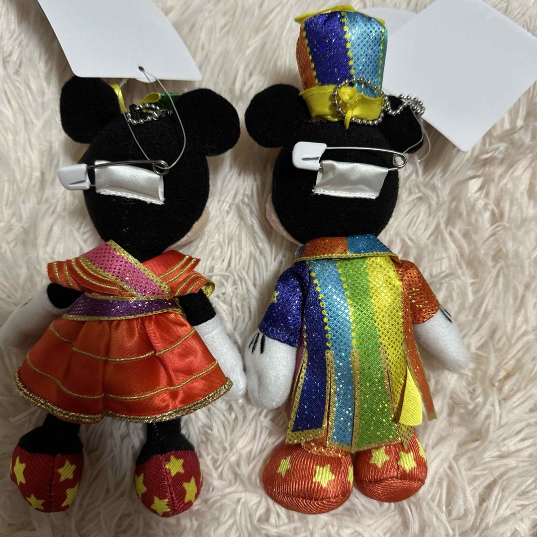 Disney - ミッキー&ミニー ディズニーランド40周年 ぬいぐるみ Disney - ミッキー&ミニー ディズニーランド40周年 ぬいぐるみ