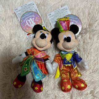 Disney - ミッキー&ミニー ディズニーランド40周年 ぬいぐるみ Disney - ミッキー&ミニー ディズニーランド40周年 ぬいぐるみ