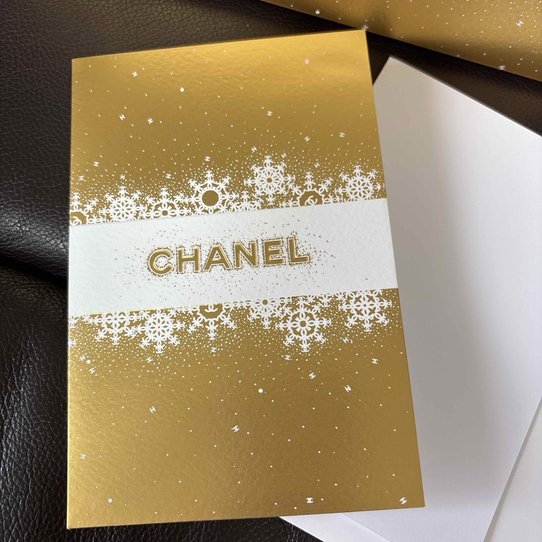 CHANEL - CHANEL シャネル 2024クリスマス ギフトカード CHANEL - CHANEL シャネル 2024クリスマス ギフトカード