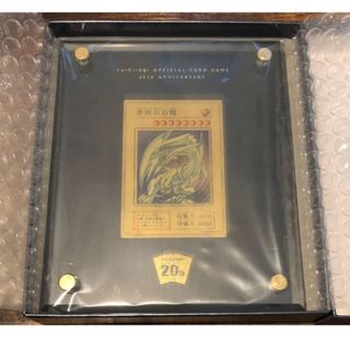 遊戯王 - 遊戯王 20周年記念品 GOLD EDITION 純金製 青眼の白龍 遊戯王 - 遊戯王 20周年記念品 GOLD EDITION 純金製 青眼の白龍