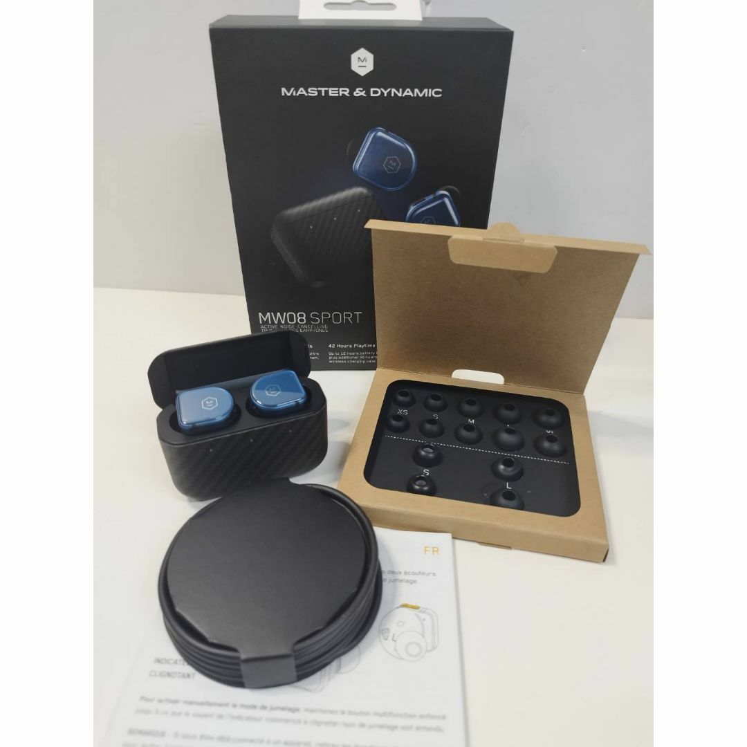 動作品】Master&Dynamic MW08 SPORT ワイヤレスイヤホンの通販 動作品】Master&Dynamic MW08 SPORT ワイヤレスイヤホンの通販