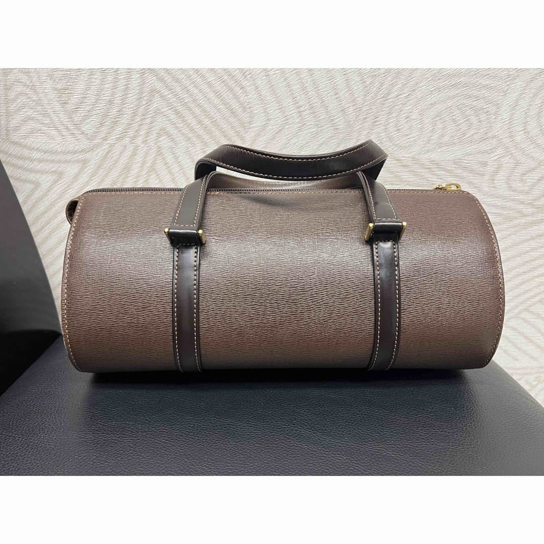 BURBERRY - ☆バーバリー☆ハンドバッグ☆筒型☆レザー☆ノバ BURBERRY - ☆バーバリー☆ハンドバッグ☆筒型☆レザー☆ノバ