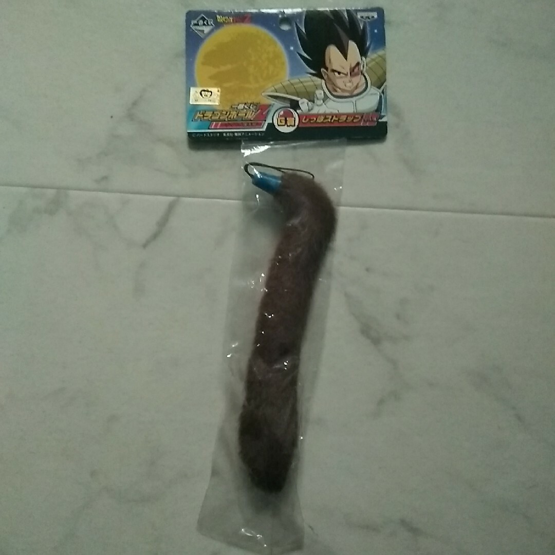 BANPRESTO(バンプレスト)のドラゴンボールZ ベジータ しっぽストラップ エンタメ/ホビーのおもちゃ/ぬいぐるみ(キャラクターグッズ)の商品写真