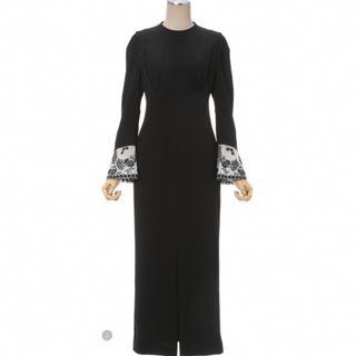 mame - 阪急別注 Back Satin Crepe Georgette ワンピースの通販 mame - 阪急別注 Back Satin Crepe Georgette ワンピースの通販