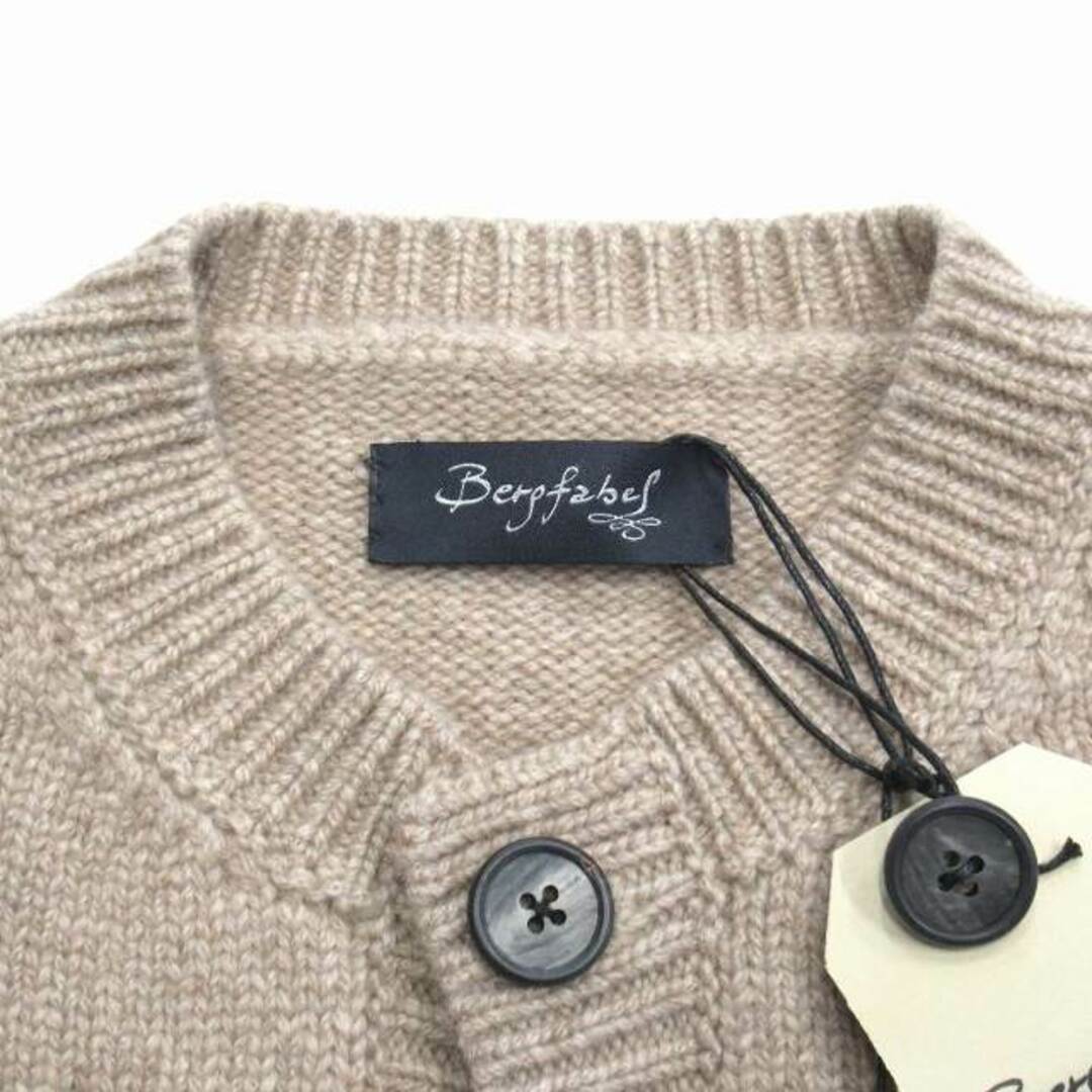 24aw バーグファベル カシミヤ100% カーディガン ハンドメイド 24aw バーグファベル カシミヤ100% カーディガン ハンドメイド