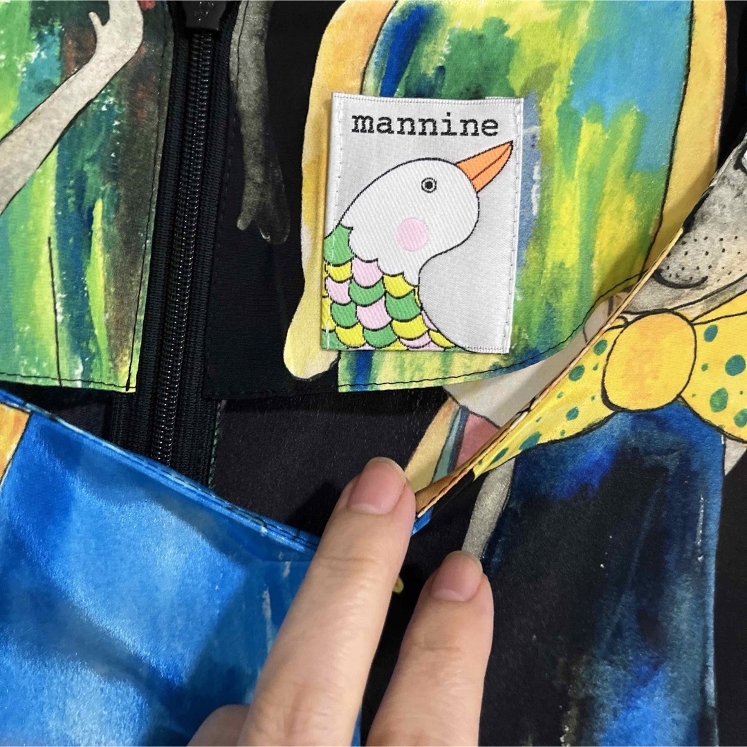 マンナイン mannine ワンピース 大きいサイズ 試着のみ未使用の マンナイン mannine ワンピース 大きいサイズ 試着のみ未使用の