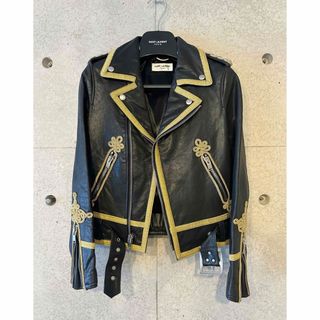 SAINT LAURENT - サンローラン フリンジレザージャケットの通販 SAINT LAURENT - サンローラン フリンジレザージャケットの通販