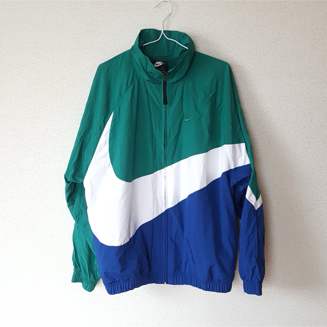 NIKE - NIKE!青緑 ジャケット!の通販 by ミミック|ナイキなら NIKE - NIKE!青緑 ジャケット!の通販 by ミミック|ナイキなら