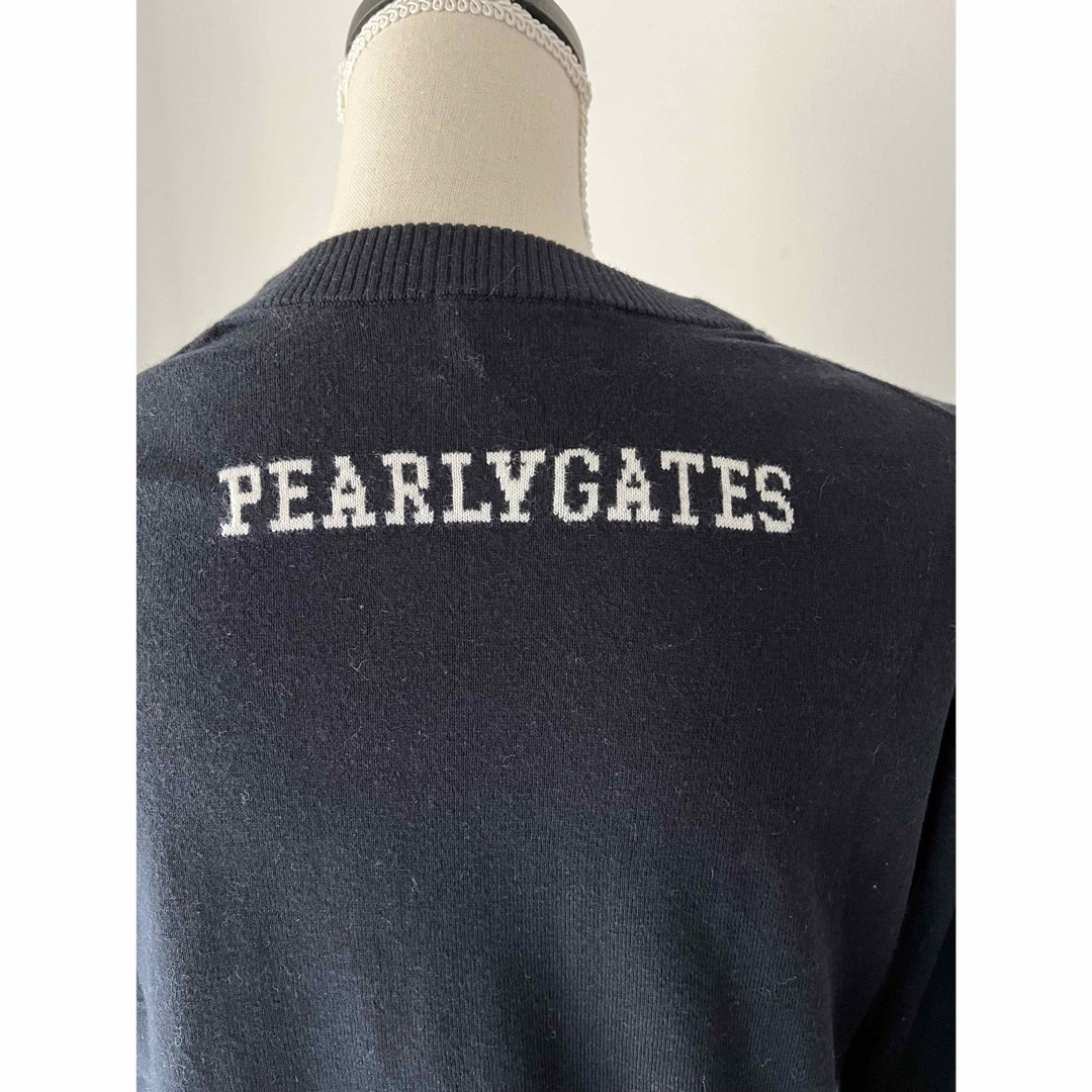 PEARLY GATES パーリーゲイツ カシミア混 眠た ニットセーター PEARLY GATES パーリーゲイツ カシミア混 眠た ニットセーター