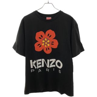 ケンゾー(KENZO)のKENZO ケンゾー 24SS BOKE FLOWER フラワープリントTシャツ FD55TS4454SO ブラック系 L(Tシャツ/カットソー(半袖/袖なし))