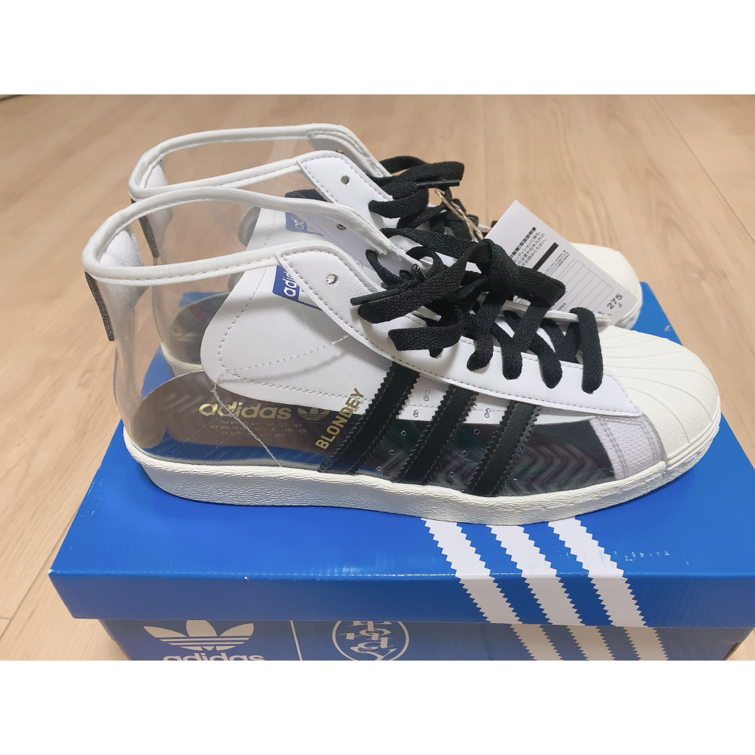 adidas - adidasハイカットスニーカーの通販 by 野原's shop adidas - adidasハイカットスニーカーの通販 by 野原's shop