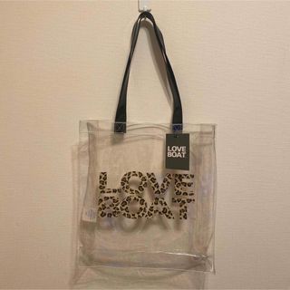LOVE BOAT - LOVE BOAT クリアトートバッグ ビニールバッグ プール ラブボート