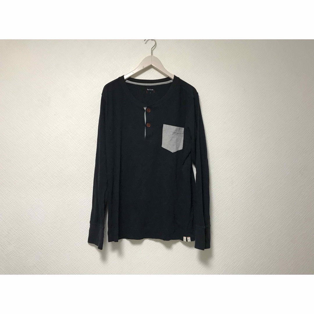 Paul Smith - 本物ポールスミスPAULSMITHヘンリーネック長袖ロン Paul Smith - 本物ポールスミスPAULSMITHヘンリーネック長袖ロン
