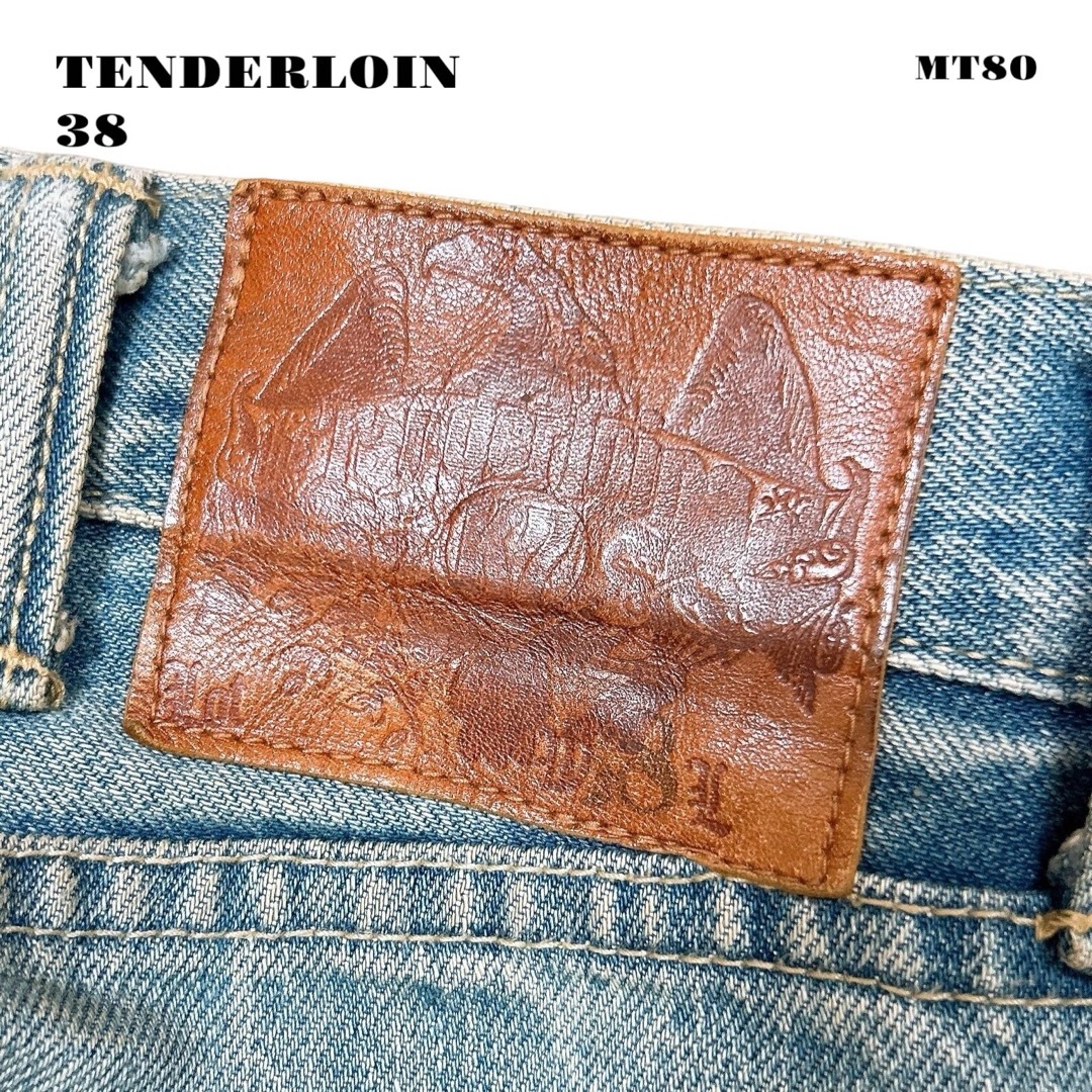 TENDERLOIN - 希少品! TENDERLOIN デニム パンツ ライダース TENDERLOIN - 希少品! TENDERLOIN デニム パンツ ライダース