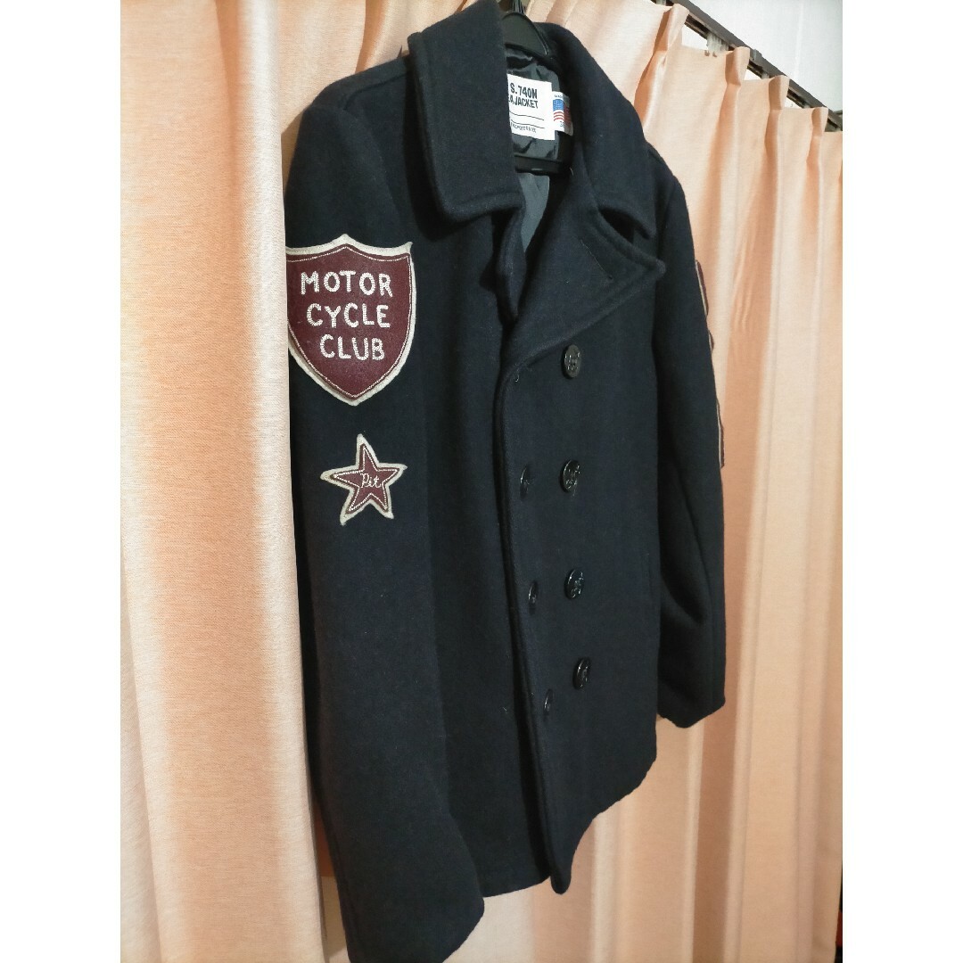 schott - Schott MOTOR CYCLE ワッペン Pコート 38 M の通販 by schott - Schott MOTOR CYCLE ワッペン Pコート 38 M の通販 by