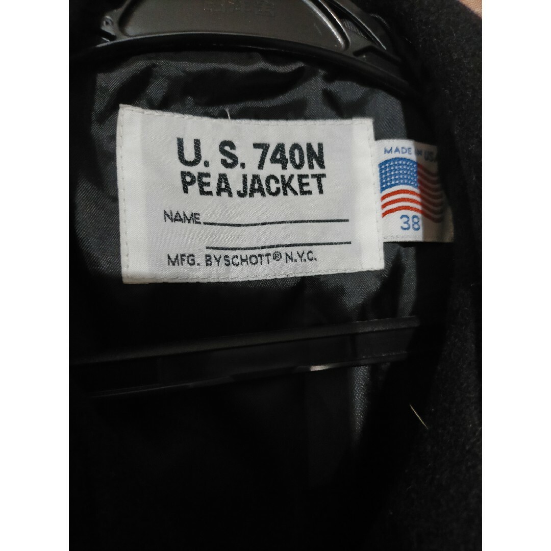 schott - Schott MOTOR CYCLE ワッペン Pコート 38 M の通販 by schott - Schott MOTOR CYCLE ワッペン Pコート 38 M の通販 by