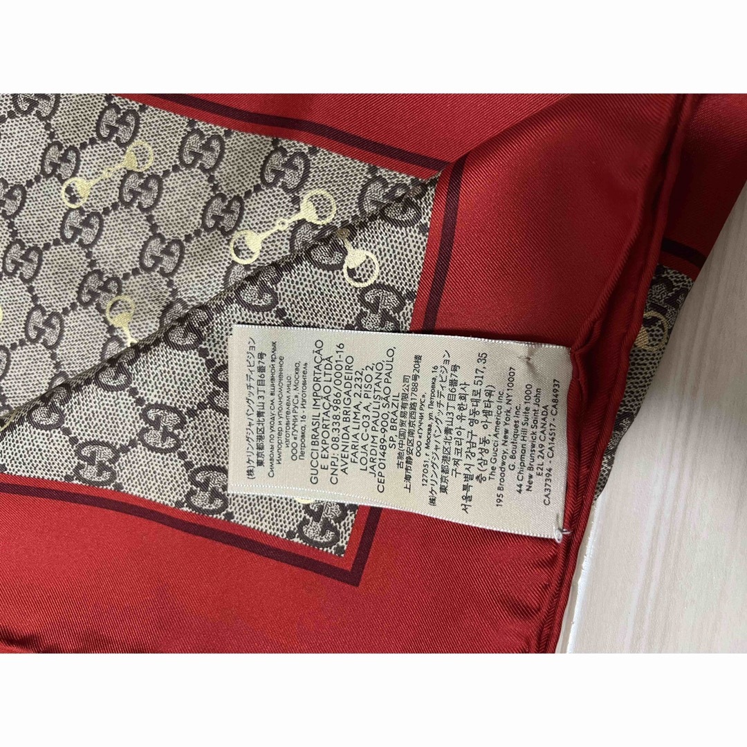 GUCCI - GUCCI スカーフ 赤の通販 by A's shop|グッチならラクマ GUCCI - GUCCI スカーフ 赤の通販 by A's shop|グッチならラクマ