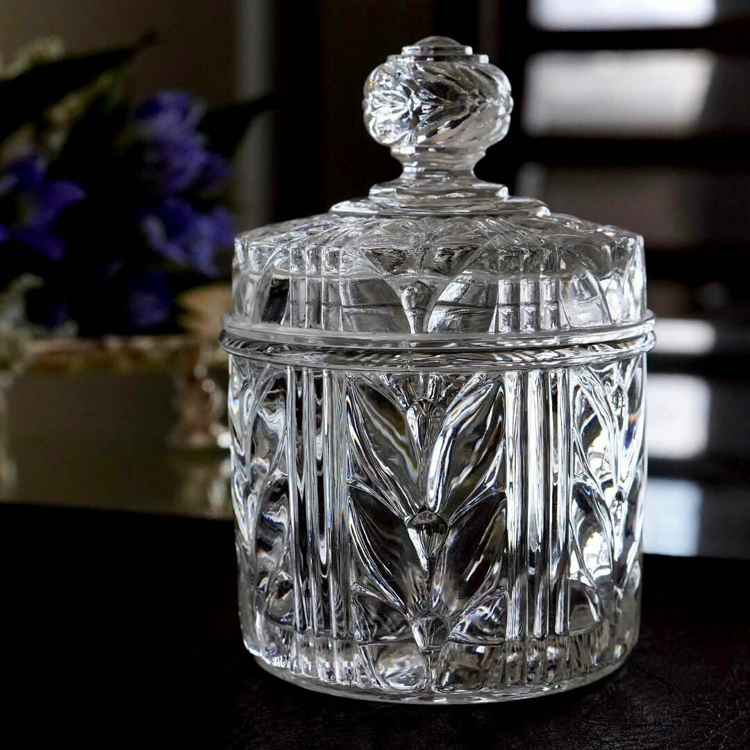極希少サイズ☆美品☆オールドバカラ☆BACCARAT☆ローリエ☆小物入れ 極希少サイズ☆美品☆オールドバカラ☆BACCARAT☆ローリエ☆小物入れ