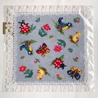 FEILER - FEILER 近沢レース ハンカチ ♩ハイジ グレー♩の通販 FEILER - FEILER 近沢レース ハンカチ ♩ハイジ グレー♩の通販