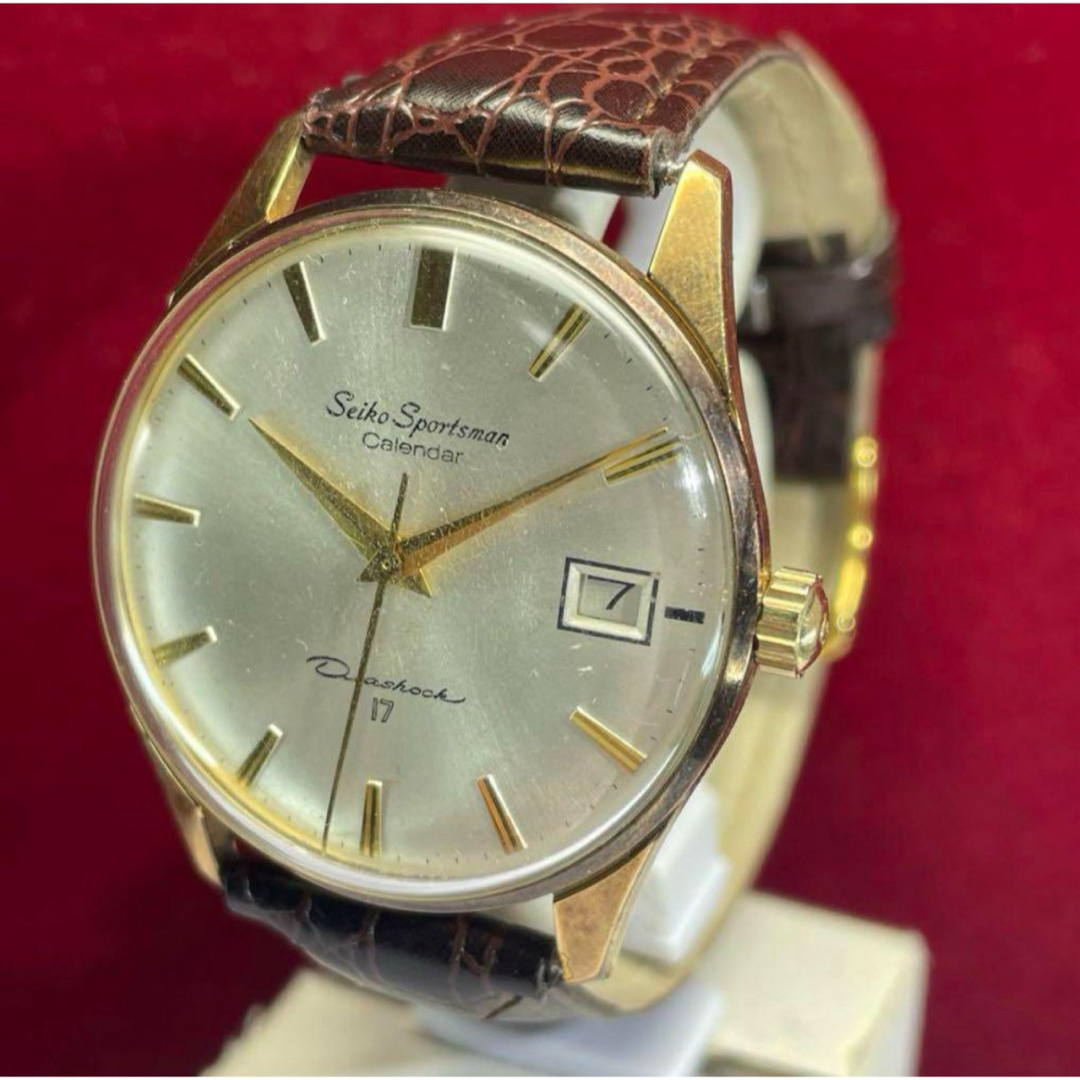 60s SEIKO スポーツマンカレンダー 腕時計 ヴィンテージ 60s SEIKO スポーツマンカレンダー 腕時計 ヴィンテージ