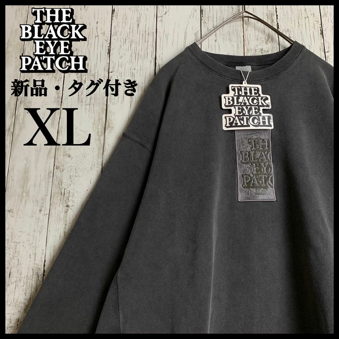 新品・激レア】ブラックアイパッチ☆取扱注意刺繍ロゴ入り 新品・激レア】ブラックアイパッチ☆取扱注意刺繍ロゴ入り