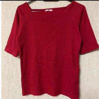 ハニーズ(HONEYS)のハニーズ レディース半袖5部丈TシャツしまむらGUユニクロZARA無印良品GRL(シャツ/ブラウス(半袖/袖なし))