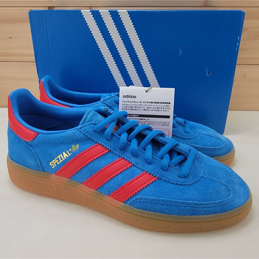 adidas - アディダス ハンドボール スペツィアル ブルー/レッド adidas - アディダス ハンドボール スペツィアル ブルー/レッド