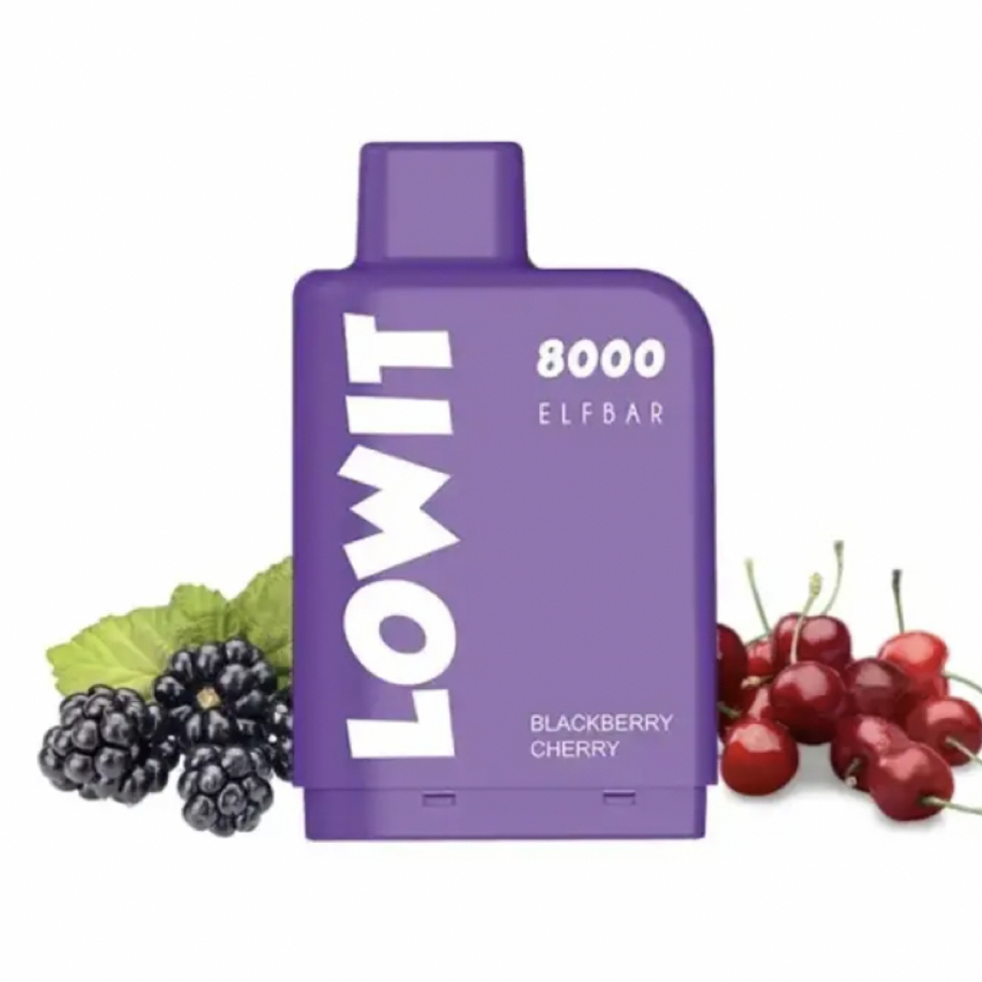 ELFBAR LOWIT 8000 pod blackberry cherry メンズのメンズ その他(その他)の商品写真
