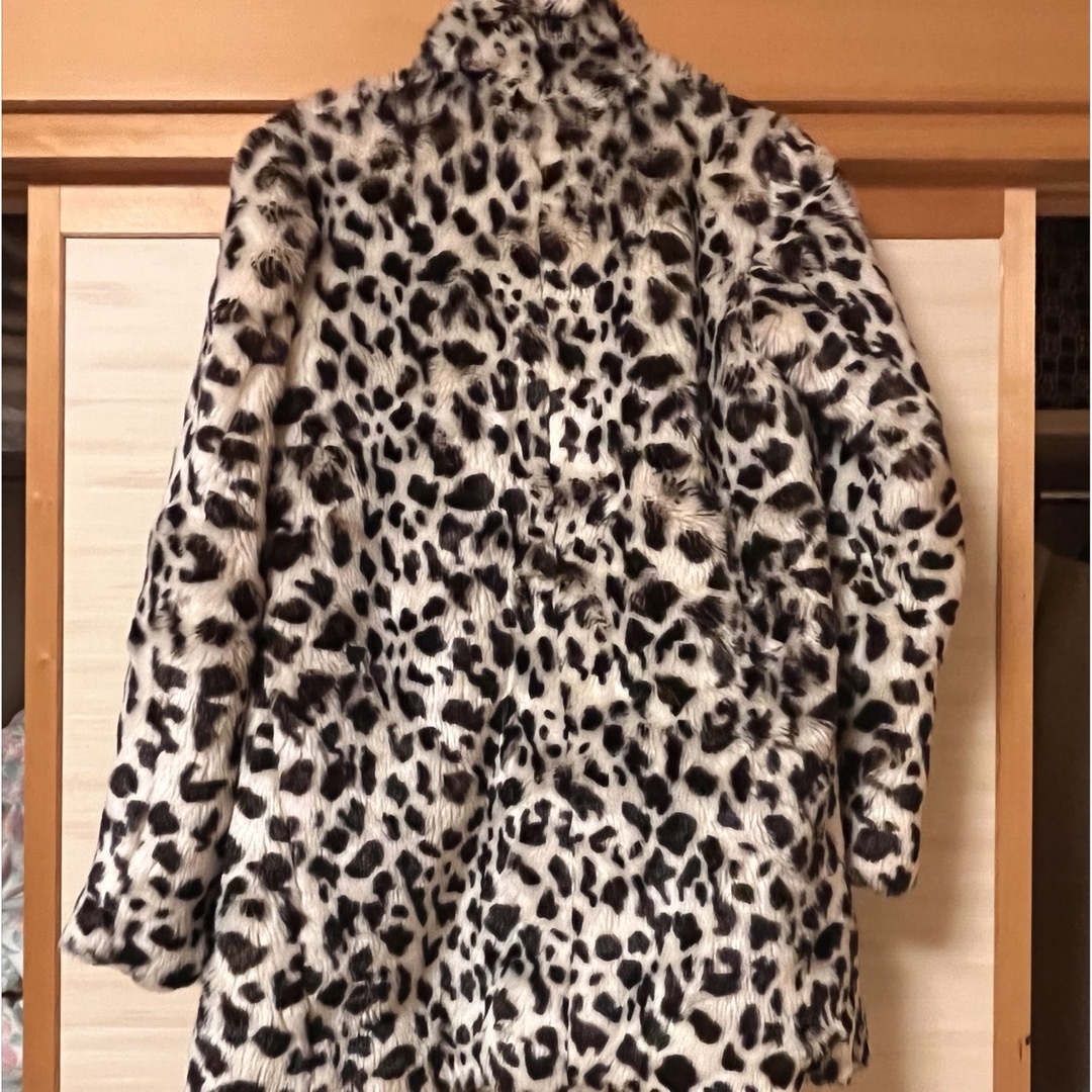 入手困難☆ 美品☆ ドーリーガール ファージャケット ヒョウ柄 入手困難☆ 美品☆ ドーリーガール ファージャケット ヒョウ柄