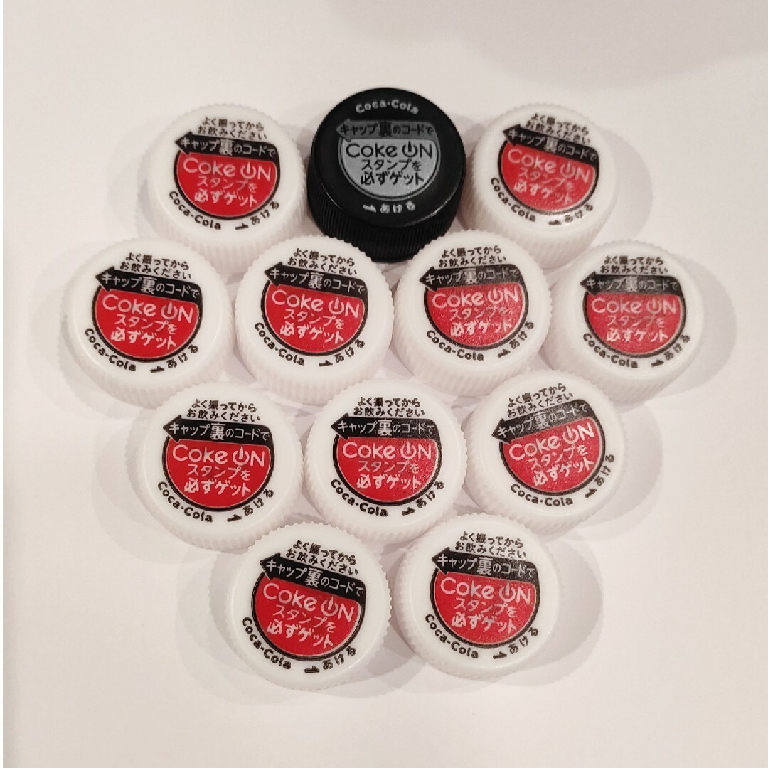 コカ・コーラ - Coke ON ペットボトルキャップ コード未使用の コカ・コーラ - Coke ON ペットボトルキャップ コード未使用の