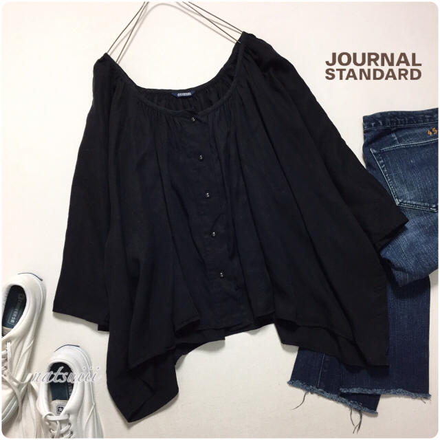 JOURNAL STANDARD(ジャーナルスタンダード)のジャーナルスタンダード . フロントボタン ワイド ブラウス シャツ レディースのトップス(シャツ/ブラウス(長袖/七分))の商品写真