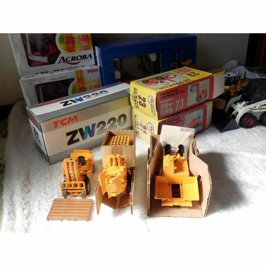 公式サイト SHINSEI - ❤️非売品❤️当時物☆新品❤️働く車セット☆TCM ミニカー