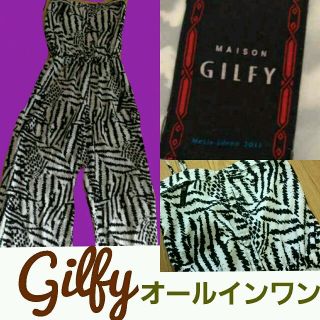 ギルフィー(GILFY)のgilfy ギルフィー　オールインワン　ジャンプスーツ　(オールインワン)