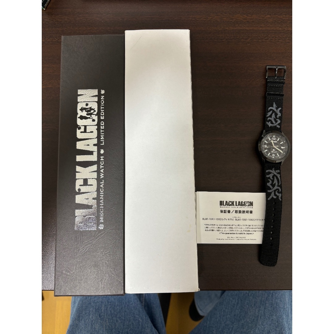 SEIKO - SEIKO製BLACK LAGOON レヴィ 別注色バージョン 限定100 SEIKO - SEIKO製BLACK LAGOON レヴィ 別注色バージョン 限定100