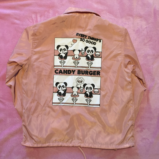 CANDY STRIPPER ナイロンコーチジャケット - kudapostupat.ua