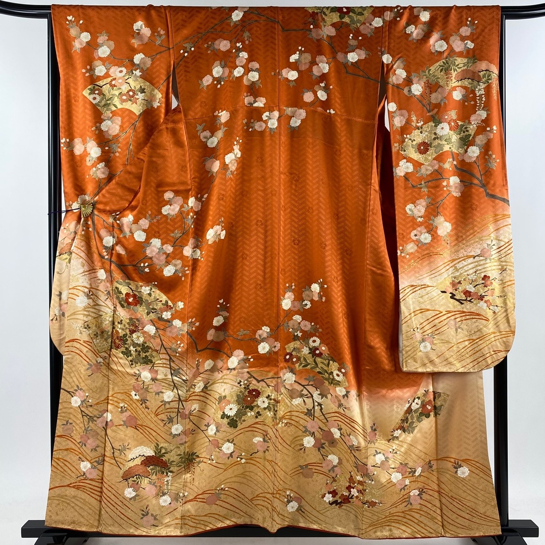 振袖 身丈158cm 裄丈66.5cm 正絹 逸品 振袖 身丈158cm 裄丈66.5cm 正絹 逸品